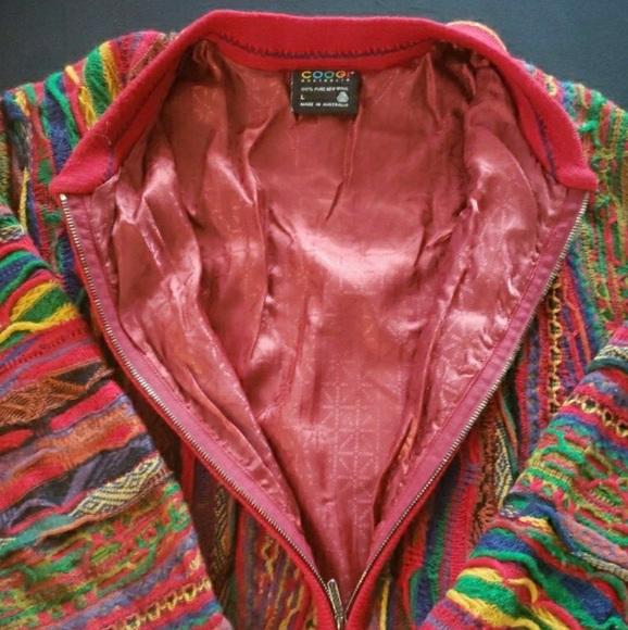 1980’s Vintage Coogi Sweater Jacket - Picture 7 of 10